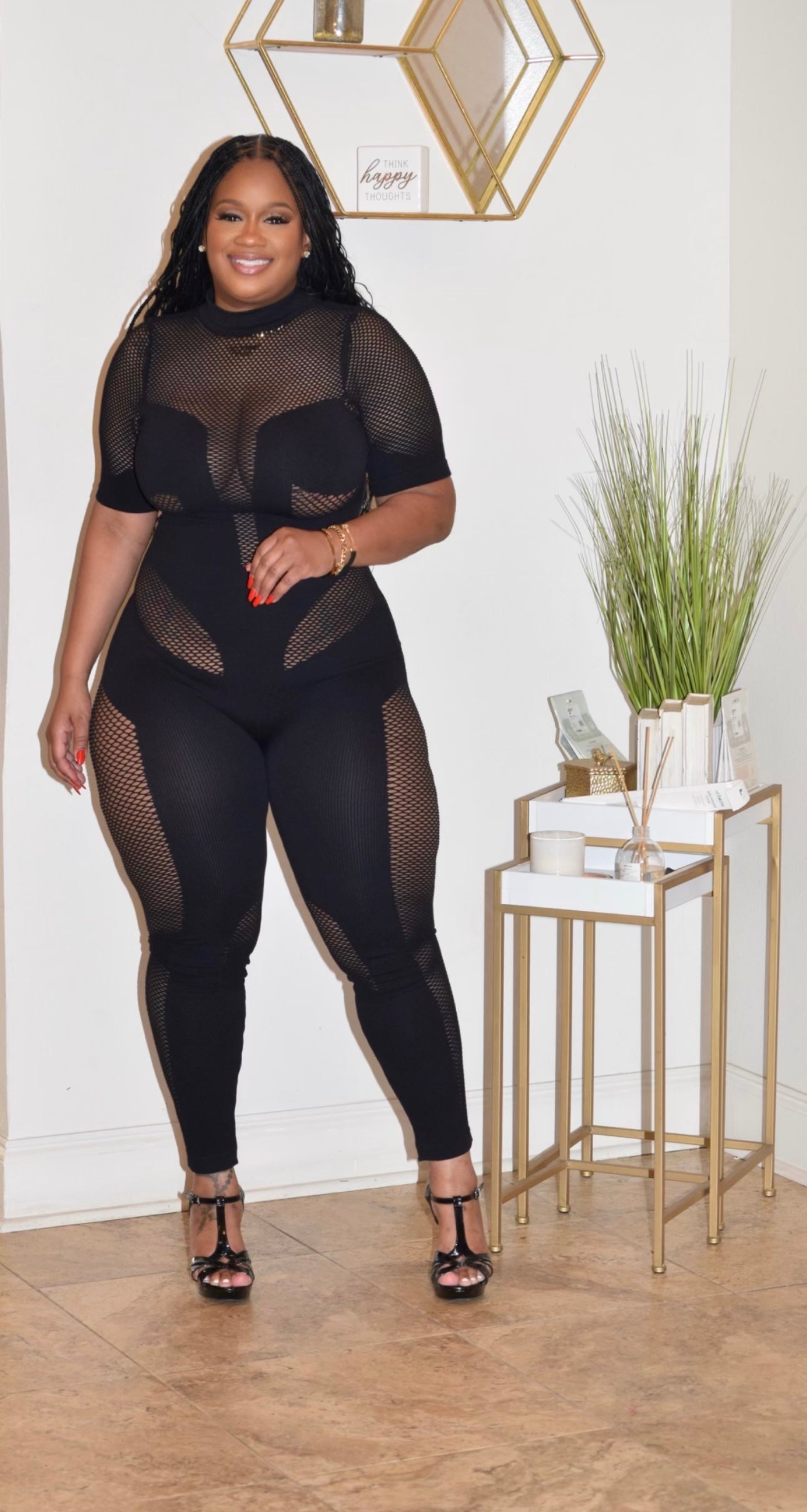 Bodycon jumpsuit black online